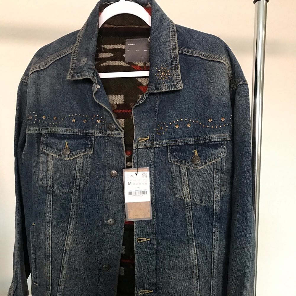 Zara men’s jeans jacket